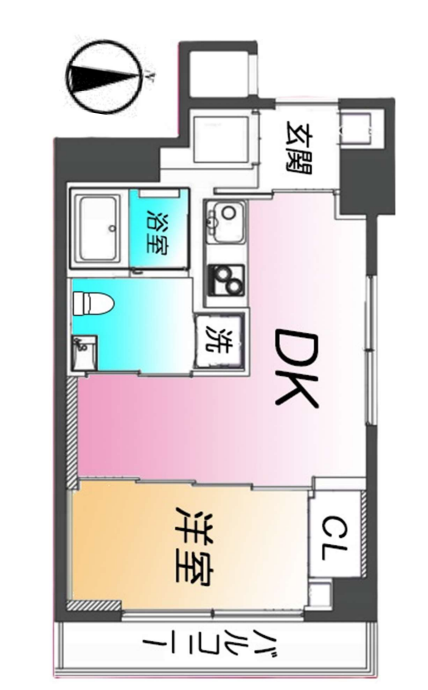 メイゾン麹町の間取り図